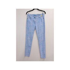 J.McLaughlin Women's Blue & White Print Pants Size 4 (30"x31") #7244